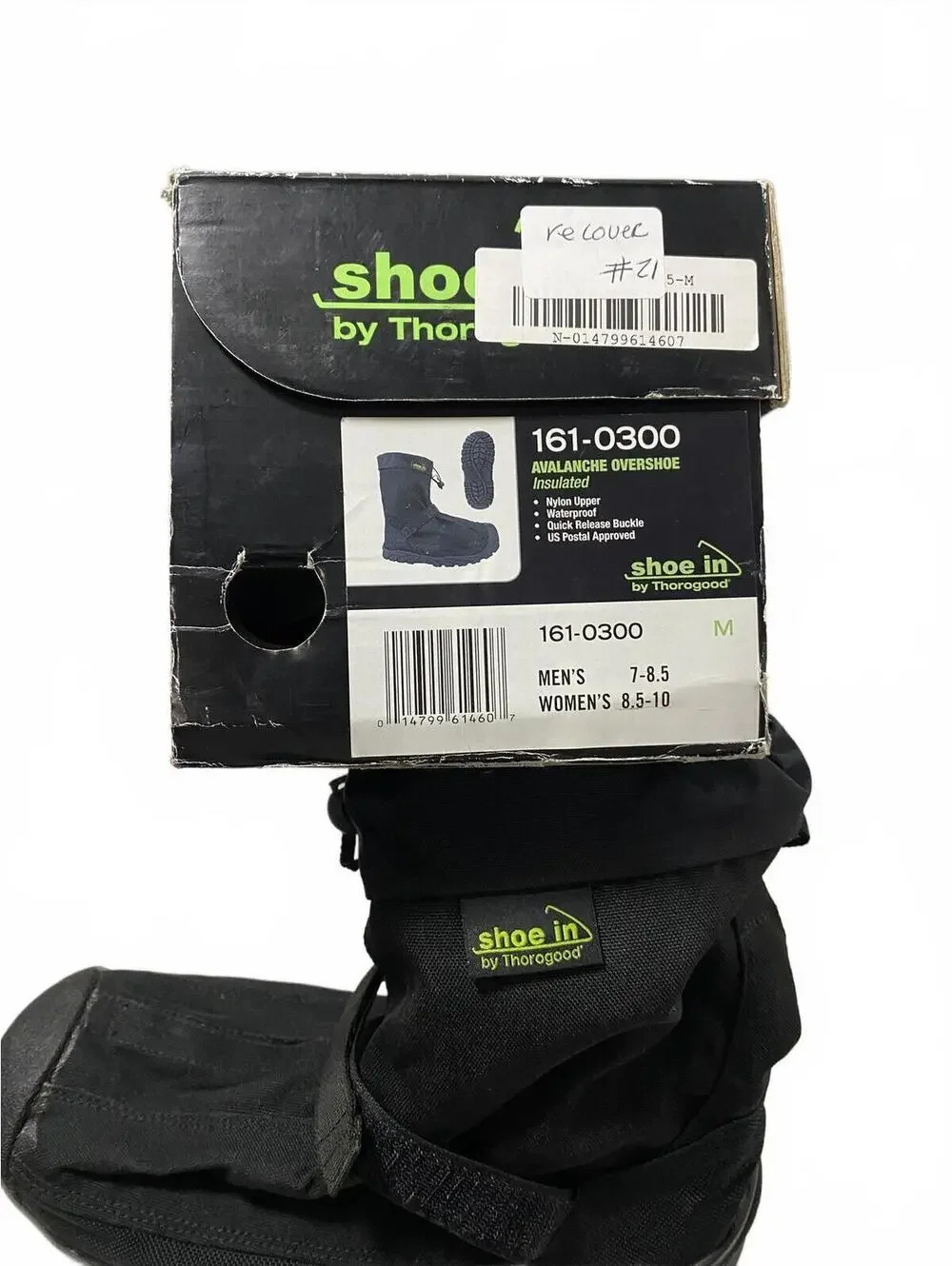 Shoe in by Thorogood Avalanche Overshoe Insulated Men's 7-8.5 / Women's 8.5-10